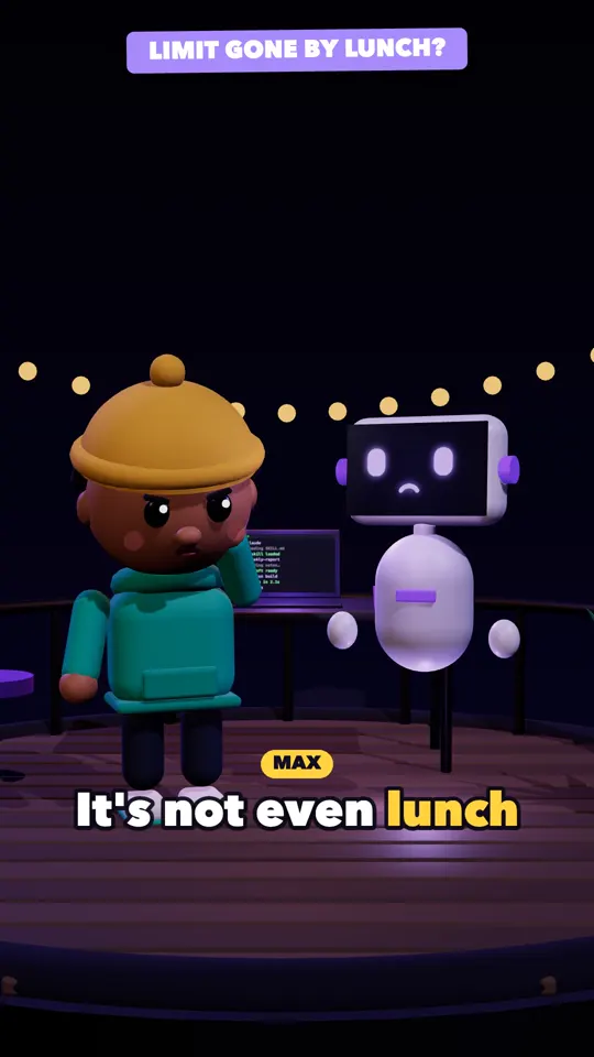 Reel still: Limit gone by lunch?